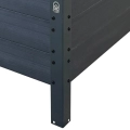 Hochbeet modulares braun