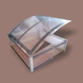 Frühbeet 100x93x38 cm ohne automatischen Öffner - Robust & wetterfest