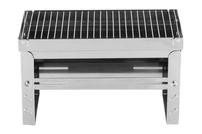 Campinggrill klappbar Mustang Trek tragbarer Holzkohlegrill mit Tasche