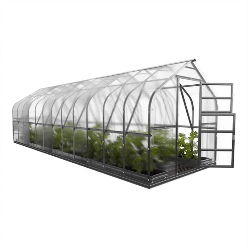 Polycarbonat Gewächshaus inkl. automatischer Belüftung
