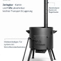 Utschak mit Kamin 104 cm