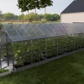 Gewächshaus Haus aus Polycarbonat und verzinktem Stahl