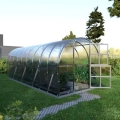 Polycarbonat - Gewächshaus Arch 3x6 m